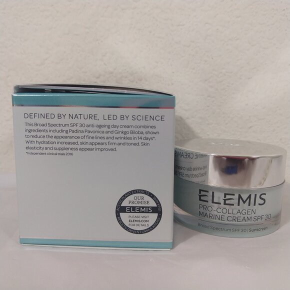 Elemis Pro-Collagen Anti - Wrinkle Marine Cream SPF 30 50ML NIB - Picture 4 of 6